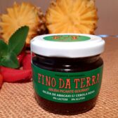 Geléia Abacaxi c/ Cebola Roxa Picante. 120g Fino da Terra