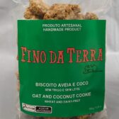 Biscoito Aveia e Coco 150g - Fino da Terra