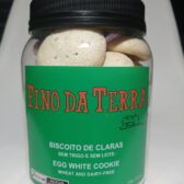 Biscoito de Claras Pote 100g - Fino da Terra