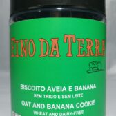 Biscoito Aveia e Banana Pote 150g - Fino da Terra