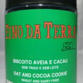Biscoito de Aveia e Cacau Pote 150g - Fino da Terra