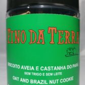 Biscoito Aveia e Castanha do Pará Pote 150g - Fino da Terra