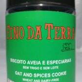 Biscoito Aveia e Especiarias Pote 150g - Fino da Terra