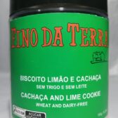 Biscoito Limão e Cachaça Pote 150g - Fino da Terra